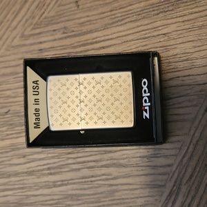 Custom Engraved Zippo- LV- New